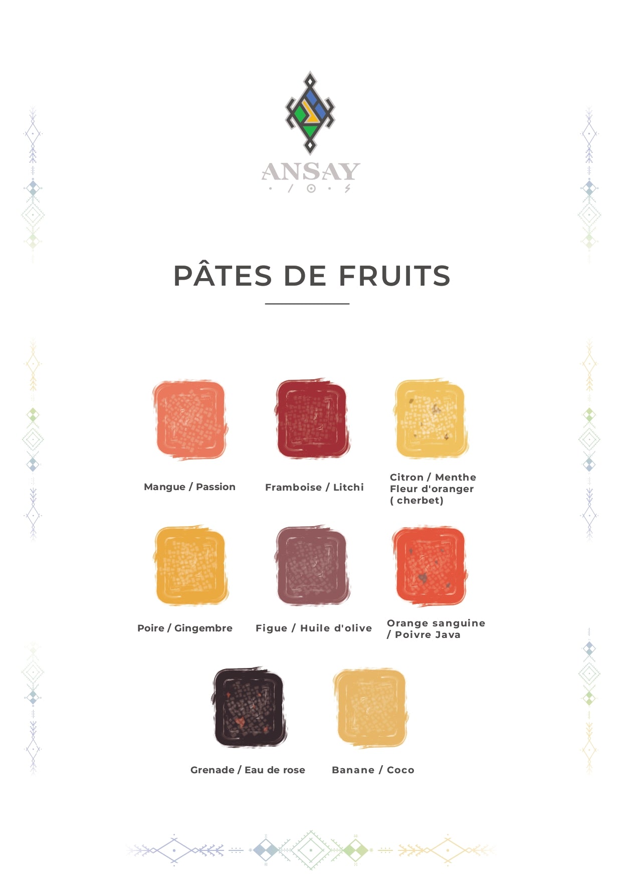PÂTE DE FRUITS